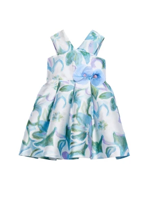 Abel & Lula Sukienka elegancka 5052 Kolorowy Regular Fit