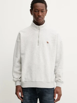 Abercrombie & Fitch bluza męska kolor szary melanżowa KI122-5541-112