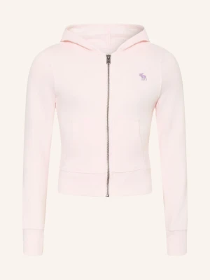 Abercrombie & Fitch Bluza Rozpinana rosa różowy