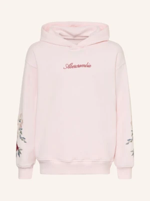 Abercrombie & Fitch Bluza Z Kapturem rosa JASNORÓŻOWY
