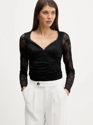 Abercrombie & Fitch bluzka damska kolor czarny gładka KI139-5872-900