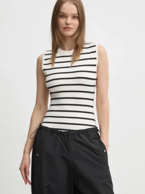Abercrombie & Fitch body damskie kolor beżowy ciepły KI150-4240