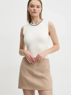 Abercrombie & Fitch body damskie kolor beżowy ciepły KI150-4240