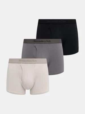 Abercrombie & Fitch bokserki 3-pack kolor szary KI114-4032-130