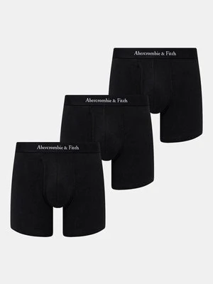 Abercrombie & Fitch bokserki 3-pack męskie kolor czarny KI114-4022