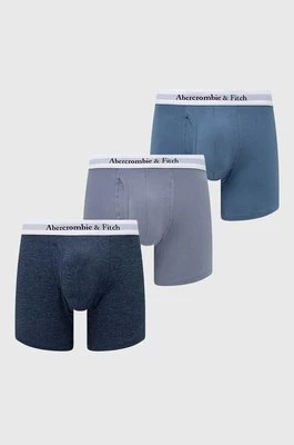 Abercrombie & Fitch bokserki 3-pack męskie kolor granatowy KI114-4001-200