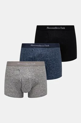 Abercrombie & Fitch bokserki 3-pack męskie kolor szary KI114-4025