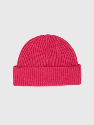 Zdjęcie produktu Abercrombie & Fitch czapka kolor różowy