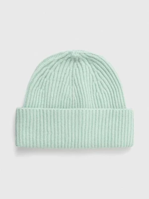 Zdjęcie produktu Abercrombie & Fitch czapka kolor turkusowy