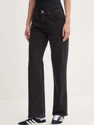 Abercrombie & Fitch jeansy damskie high waist KI155-4349