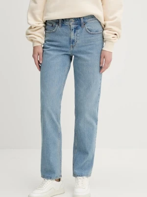 Abercrombie & Fitch jeansy damskie high waist KI155-5472