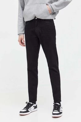 Abercrombie & Fitch jeansy męskie kolor czarny