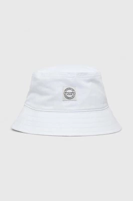 Abercrombie & Fitch kapelusz bawełniany kolor biały bawełniany