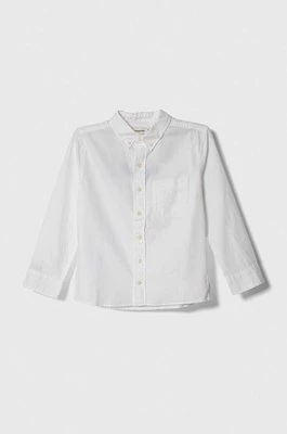 Abercrombie & Fitch koszula bawełniana dziecięca kolor biały
