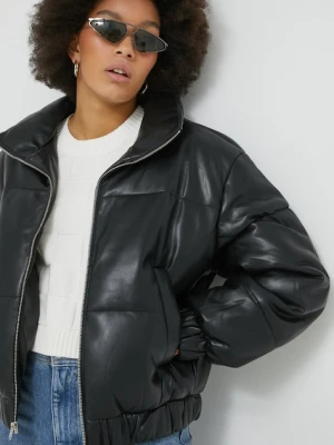 Abercrombie & Fitch kurtka damska kolor czarny przejściowa