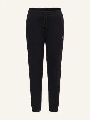 Abercrombie & Fitch Spodnie Dresowe grau CZARNY