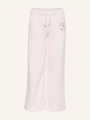 Abercrombie & Fitch Spodnie Dresowe rosa JASNORÓŻOWY