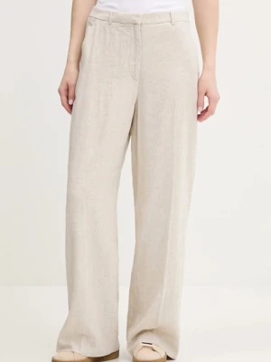 Abercrombie & Fitch spodnie lniane