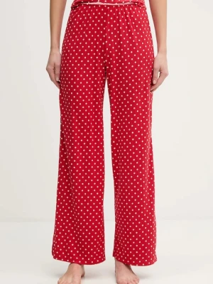 Abercrombie & Fitch spodnie piżamowe damska kolor czerwony KI146-5111-500