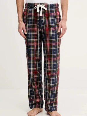 Abercrombie & Fitch spodnie piżamowe męska kolor niebieski wzorzysta KI113-5009-509