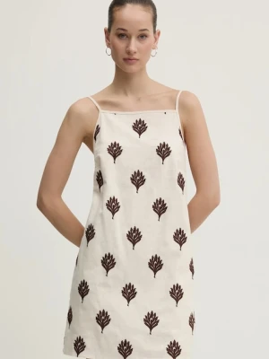 Abercrombie & Fitch sukienka lniana