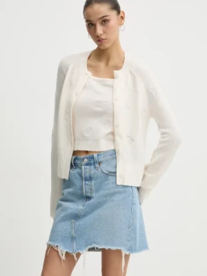 Abercrombie & Fitch sweter damski kolor beżowy KI150-4293