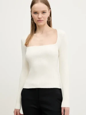 Abercrombie & Fitch sweter damski kolor beżowy KI150-5176