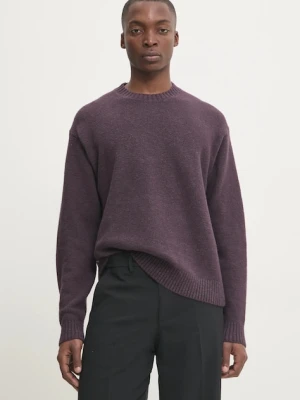 Abercrombie & Fitch sweter męski kolor fioletowy KI120-4190