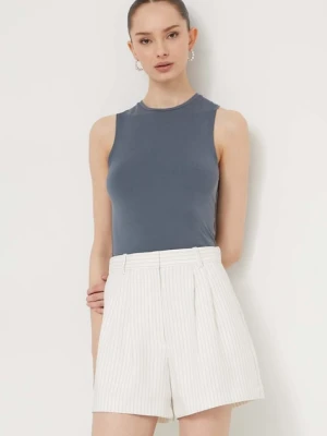 Abercrombie & Fitch szorty beżowy