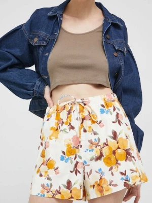 Abercrombie & Fitch szorty lniane