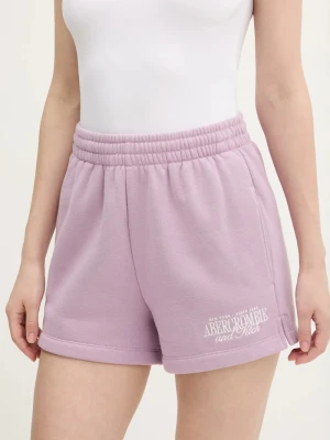 Abercrombie & Fitch szorty różowy