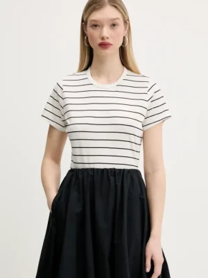 Abercrombie & Fitch t-shirt bawełniany damski kolor biały KI139-5231