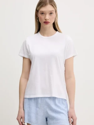 Zdjęcie produktu Abercrombie & Fitch t-shirt bawełniany damski kolor biały KI139-5309