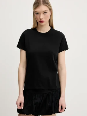 Abercrombie & Fitch t-shirt bawełniany damski kolor czarny KI139-5231