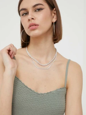 Abercrombie & Fitch top bawełniany kolor zielony