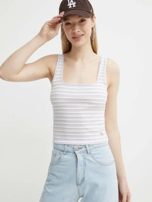 Abercrombie & Fitch top damski kolor biały