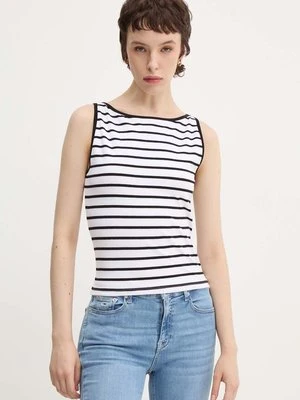 Abercrombie & Fitch top damski kolor biały KI139-4683