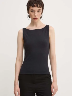 Abercrombie & Fitch top damski kolor czarny KI139-4559