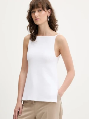 Abercrombie & Fitch top kolor biały KI150-5209