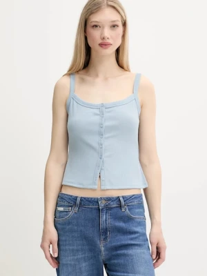 Abercrombie & Fitch top kolor niebieski KI139-5412