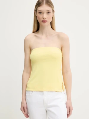 Abercrombie & Fitch top żółty