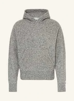 About:Blank Bluza Z Kapturem Z Dzianiny grau