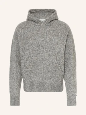 About:Blank Bluza Z Kapturem Z Dzianiny schwarz