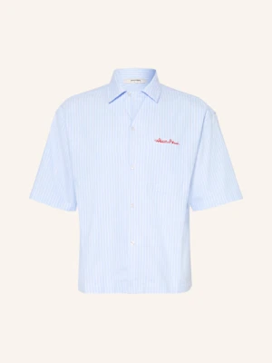 About:Blank Koszula Z Klapami Script Comfort Fit blau