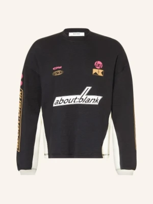 About:Blank Koszulka Z Długim Rękawem schwarz