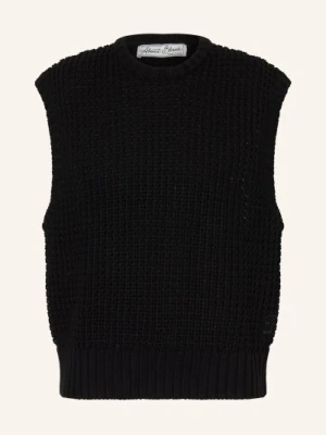 About:Blank Sweter Bez Rękawów schwarz
