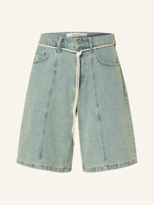 About:Blank Szorty Jeansowe O Szerokim Kroju blau murky wash