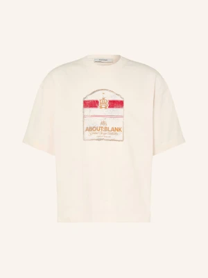 About:Blank T-Shirt weiss biały
