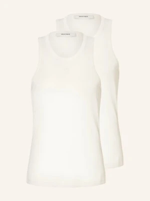 About:Blank Zestaw 2 Koszulek Bez Rękawów weiss