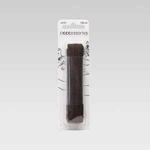 ACCCESSORIES 570 SZNUROWADŁA 120 CM Brązowy ciemny